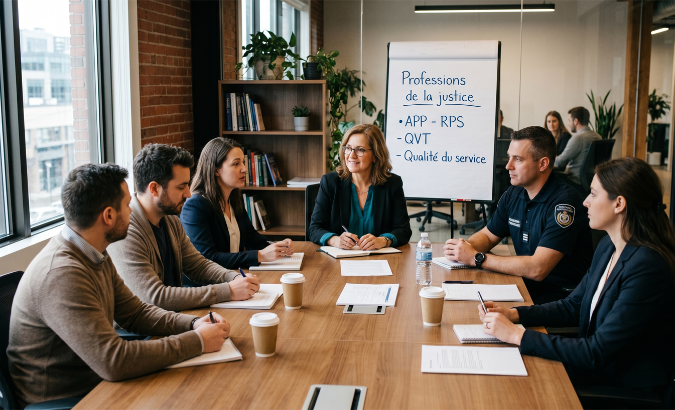 L’analyse des pratiques dans les professions de la justice